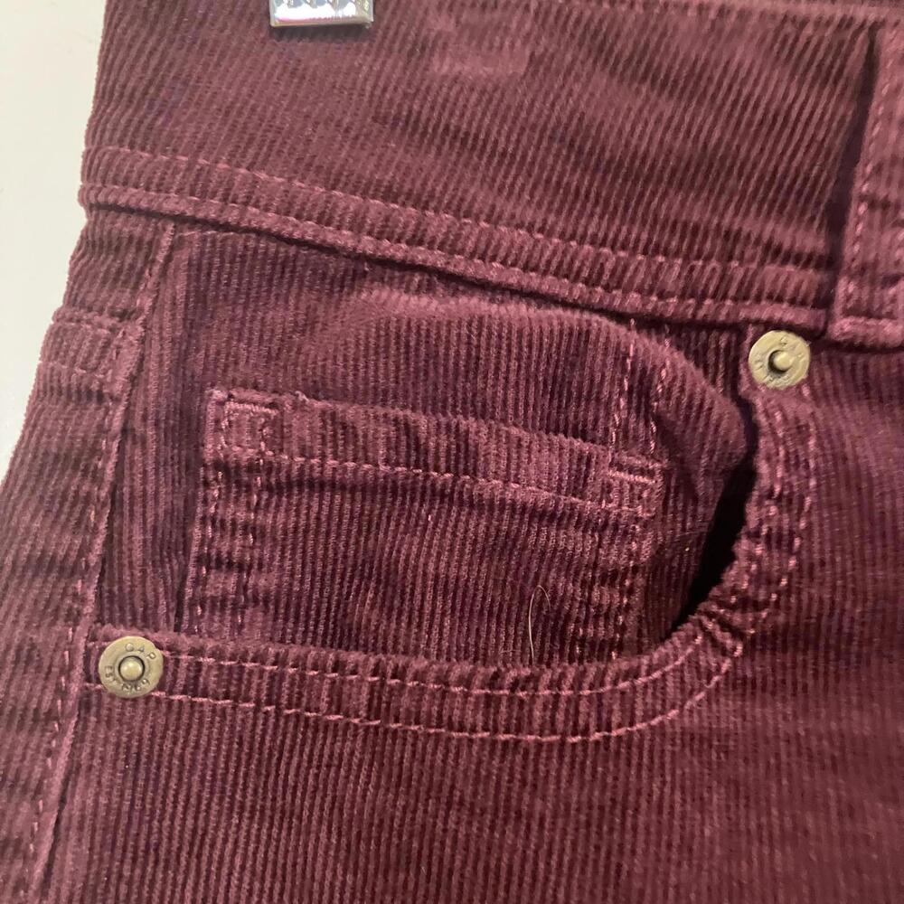 Gap High Stride Wide Leg Corduroy Pants, size 27/4 - Picture 3 of 5